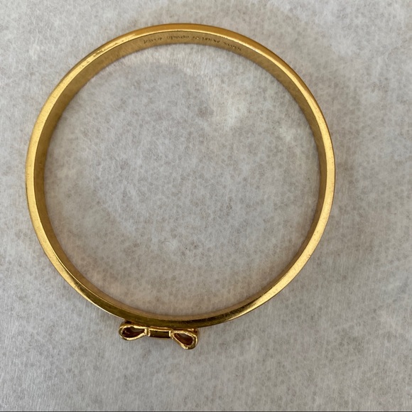 Kate Spade Take a Bow goldstone bangle bracelet - Picture 4 of 4